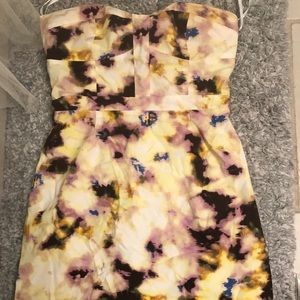 j crew strapless dress